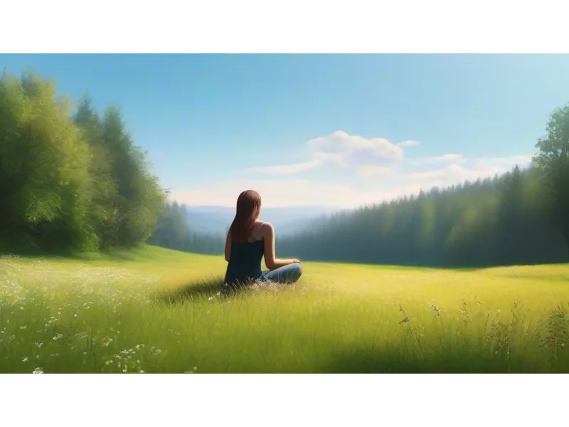 自然の中で、心を解放してみる