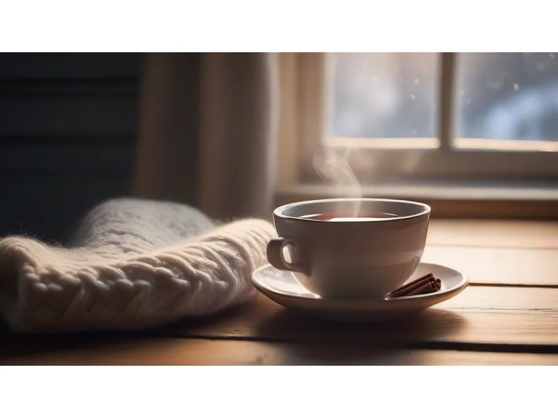 あたたかい飲み物でやさしさを