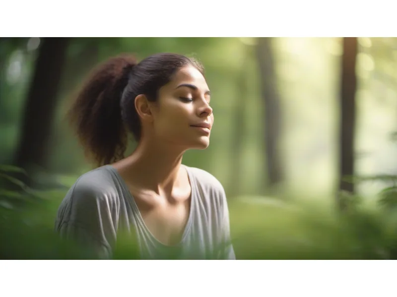 日常の刺激に疲れを感じたら、まずは深呼吸を